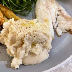 A picture of Butter Bean & Cauliflower Mash.