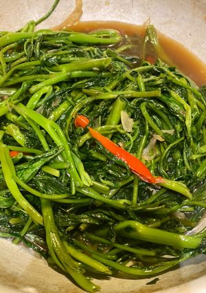 Foto resep Tumis kangkung ala Thailand