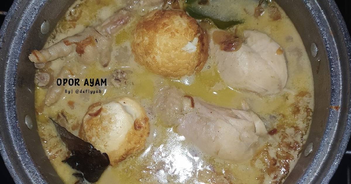 Resep Opor Ayam Racik oleh Dapoer Shafiyyah - Cookpad