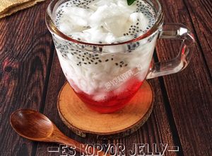 Foto resep Es kopyor selasih