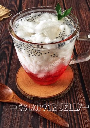 Foto resep Es kopyor selasih