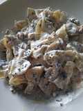 Pasta con salmone affumicato e uova di lompo