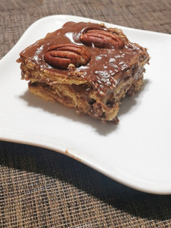 Una foto de Pudín de Chocolate con Pecanas