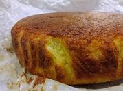 Una foto de bizcocho keto