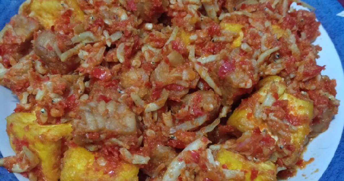 25 Resep Tahu Tempe Balado Teri Enak Dan Mudah Cookpad