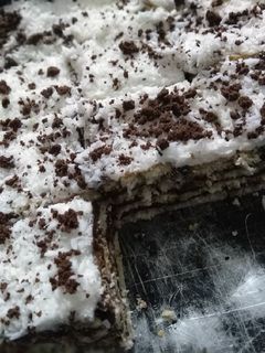 صورة لوصفة كيكة بارده روعة