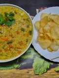 Vegetable Daliya Khichdi for Kids