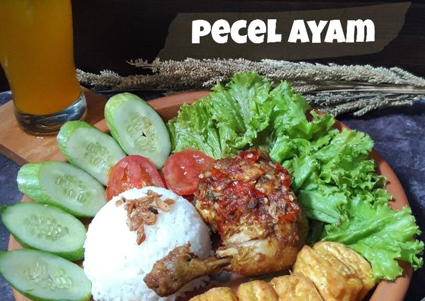 Pecel ayam