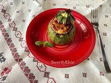Zucchine tonde ripiene
