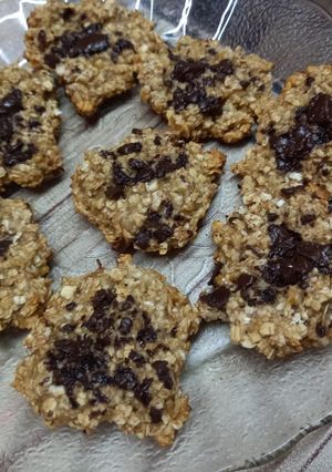 Una foto de Galletas de avena con té de manzanilla y anís