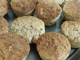 Cupcakes de avena y miel