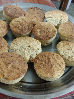 Una foto de Cupcakes de avena y miel
