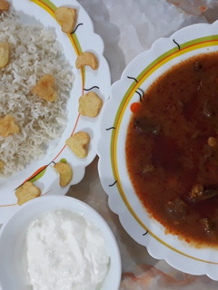 عکسی از دستور خورش بامیه