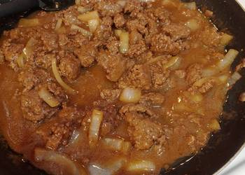 Easiest Way to Recipe Delicious Southern Hamburger Chunks with Onion Gravy