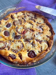 Szilvás clafoutis recept fotója