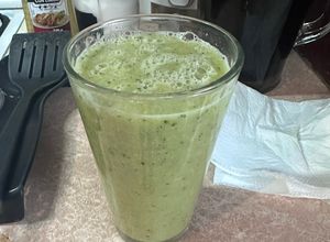 Una foto de Jugo de Melón y Pepino