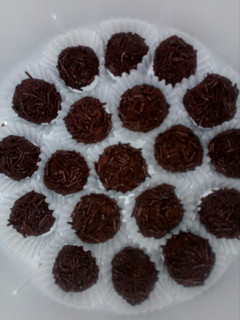 Una foto de Trufas de chocolate