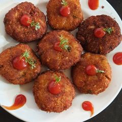 A picture of Lauki ki tikki.