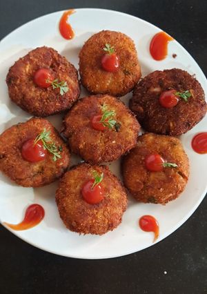 A picture of Lauki ki tikki.