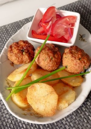 Zabpelyhes petrezselymes fasírt Air fryerben sütve gluténmentesen recept fotója