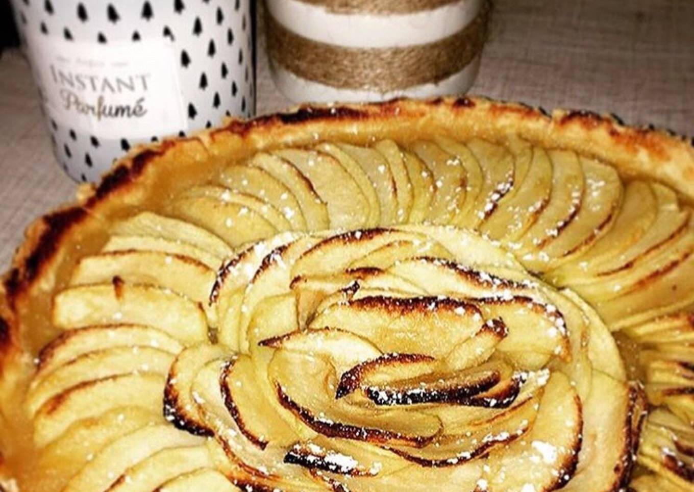 Tarte au pomme souvenir d’enfance