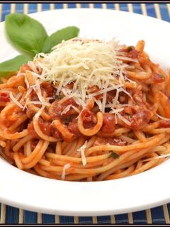 SPAGHETTI all”ARRABBIATA recept fotója