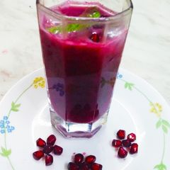 A picture of Pink beauty Mocktail.