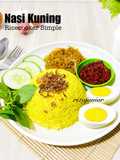 Nasi Kuning Rice Cooker Simple