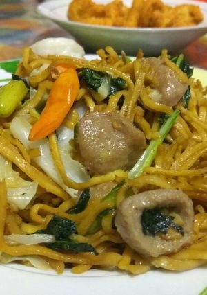 Foto resep Mie goreng dusun