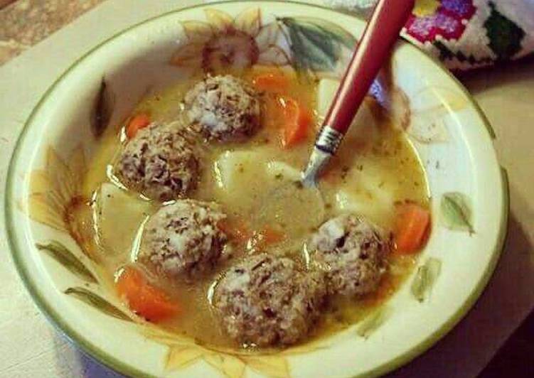 Steps to Make Quick Mexican Albondigas (Meatball Soup)