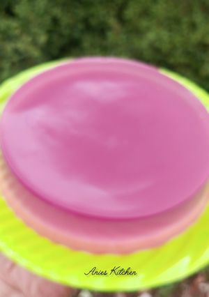 Foto resep Jelly Lapis Puding Rasa Anggur