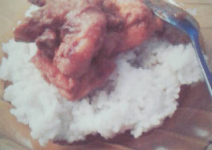 Tahu ayam kecap spesial