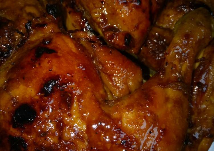 Langkah Mudah untuk Menyiapkan Ayam bakar nikmat #BikinRamadanBerkesan #13 Anti Gagal