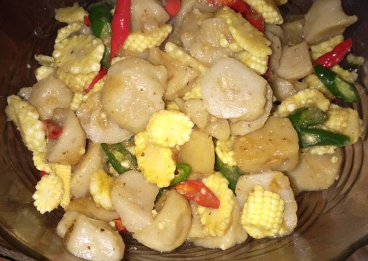 Resep Capcai janten bakso Enak dan Antiribet