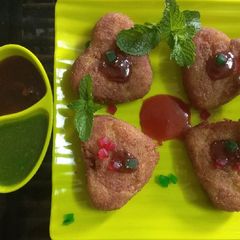 A picture of 4 Flavours Veg Cutlet.