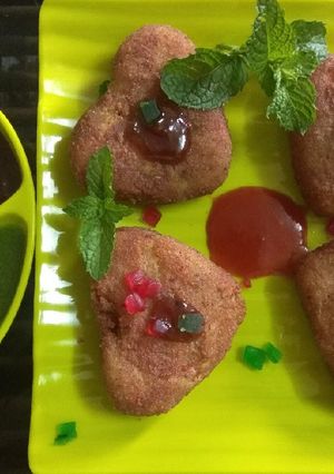 A picture of 4 Flavours Veg Cutlet.