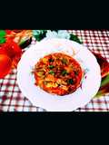 Masaledar tasty sev sponge gourd(galka) sabji