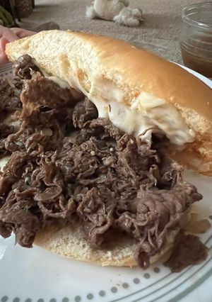 A picture of French Dip Sandwich.