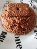 Bowl cake fondant au speculoos et au chocolat au micro-ondes