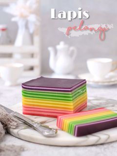 Foto resep Lapis Pelangi
