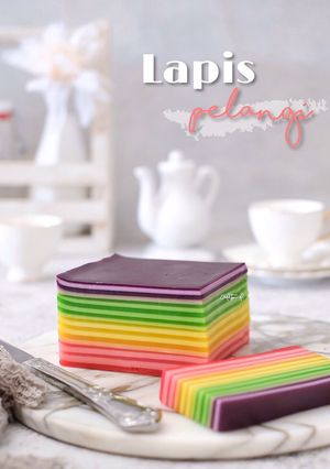 Foto resep Lapis Pelangi