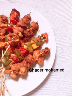 صورة لوصفة شيش طاووق دجاج