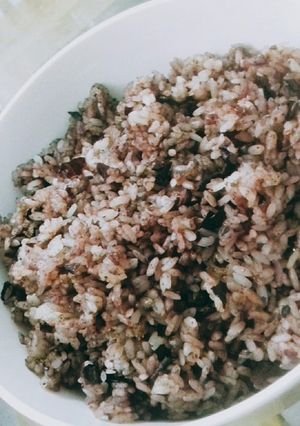 Hình của món Xôi Trám Cao Bằng.