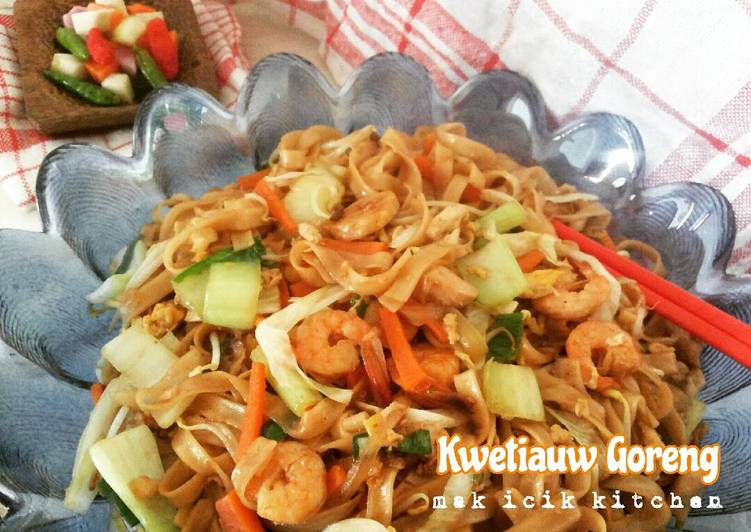 Resep Kwetiauw Goreng Sederhana, Enak