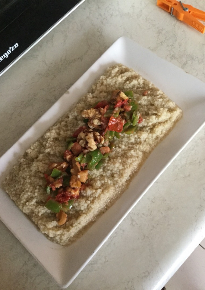 Una foto de Cous-cous con verduritas