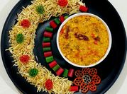 A picture of veggie masala dalia