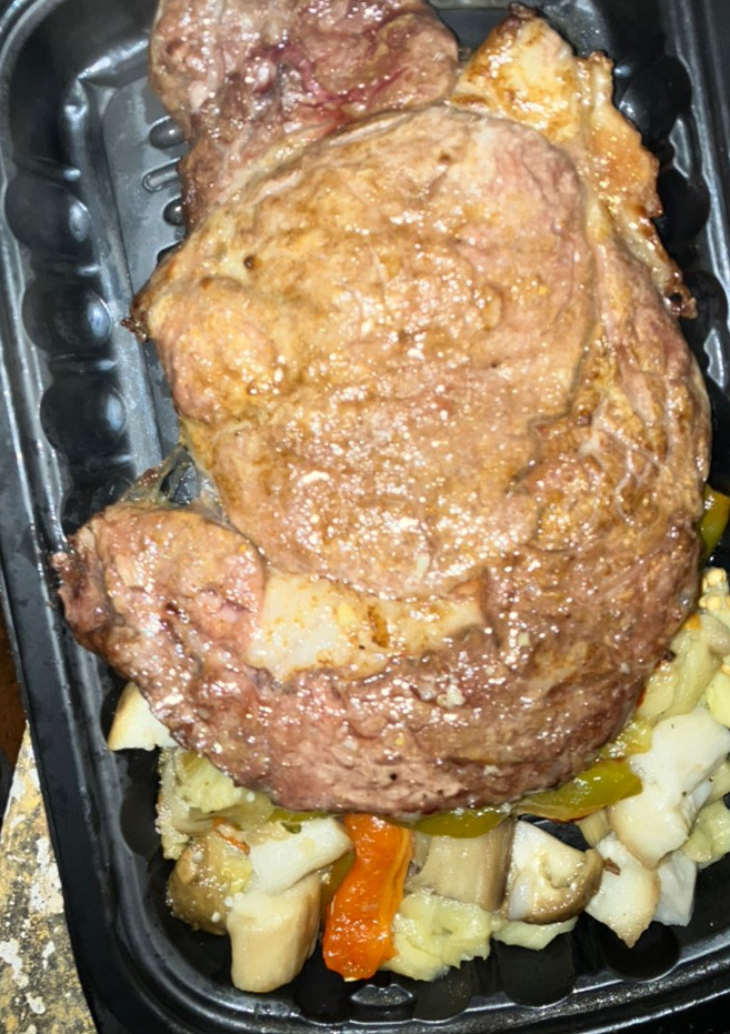 Una foto de Entrecot con esgarrat, en airfryer, 6’ o un poco más