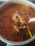 Gulai jantung pisang