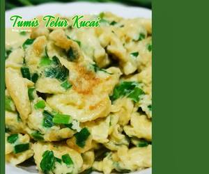 Mudahnya Memasak Orak Arik Kucai Tumis Telur Kucai Yummy Mantul