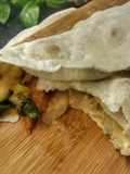 Wrap con masa de rapiditas casera